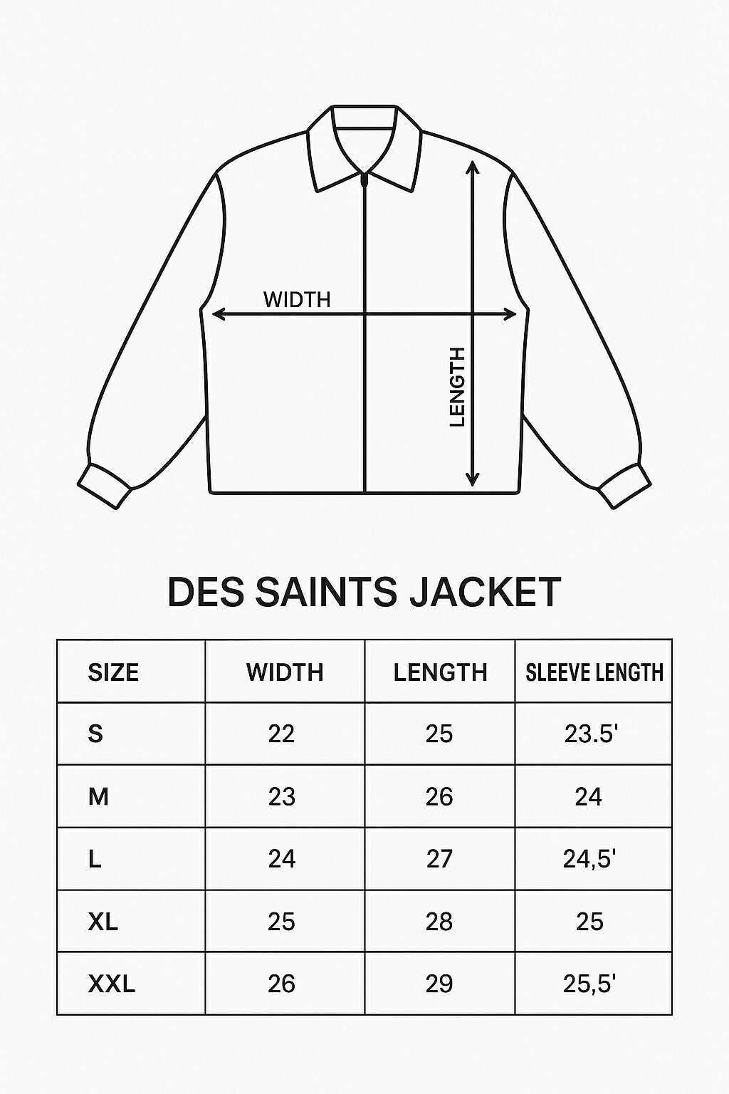 Blanc Noir - Boxy Work Jacket